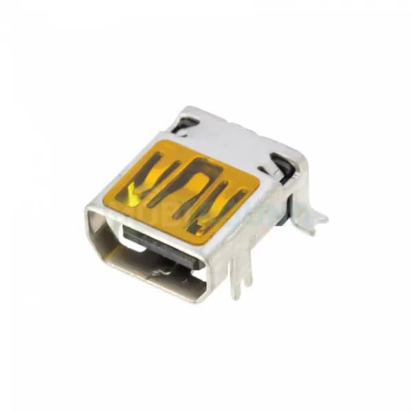 Системный разъем (зарядки) универсальный MiniUSB (10 pin) (тип 1) для нагрудных видеорегистраторов