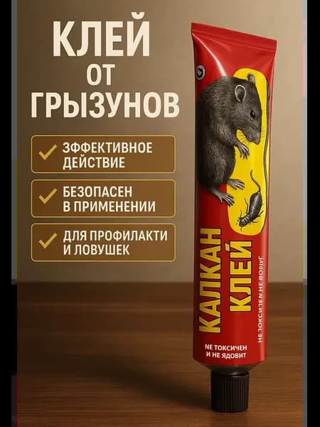 Клей для грызунов и насекомых, нетоксичный