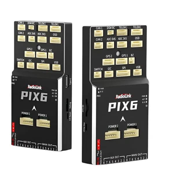 Полетный контроллер RadioLink PIX6, GPS TS100, Power Module2 (электронная плата для квадрокоптера)