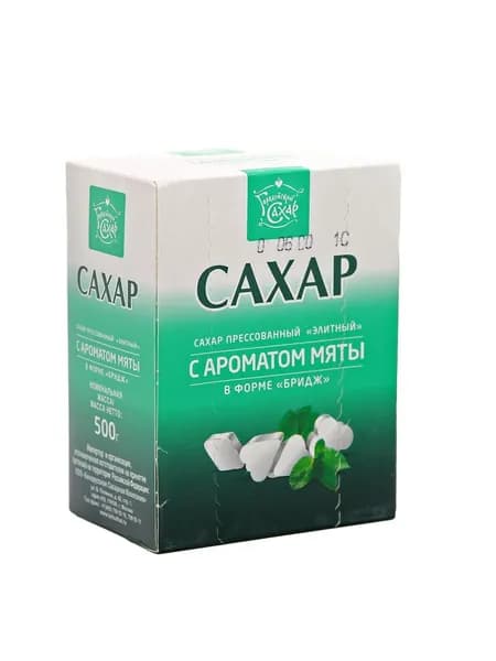 Городейский Сахар прессованный, с ароматом мяты, 500 гр