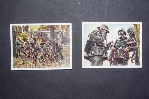 Сигаретный вкладыш Германия 1918 . Первая Мировая Война