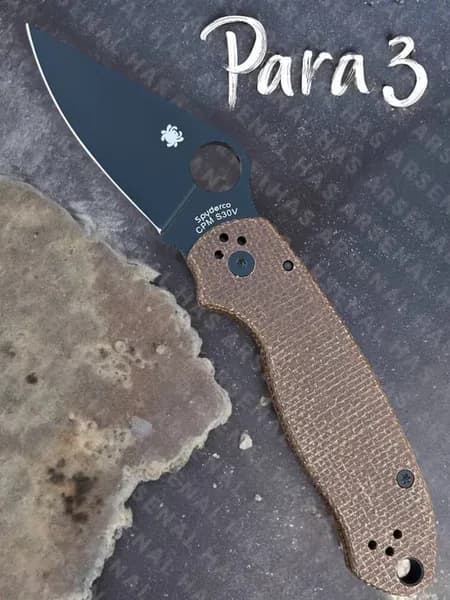 нож складной Spyderco Para 3 туристический