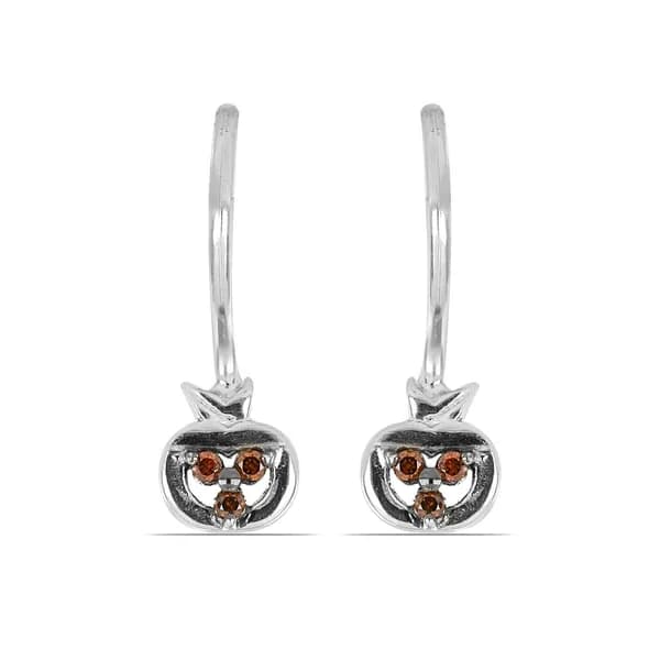 Серьги из серебра 925 Бриллиант Ювелирия