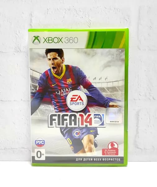 FIFA 14 Полностью на русском Видеоигра на диске Xbox 360. Товар уцененный
