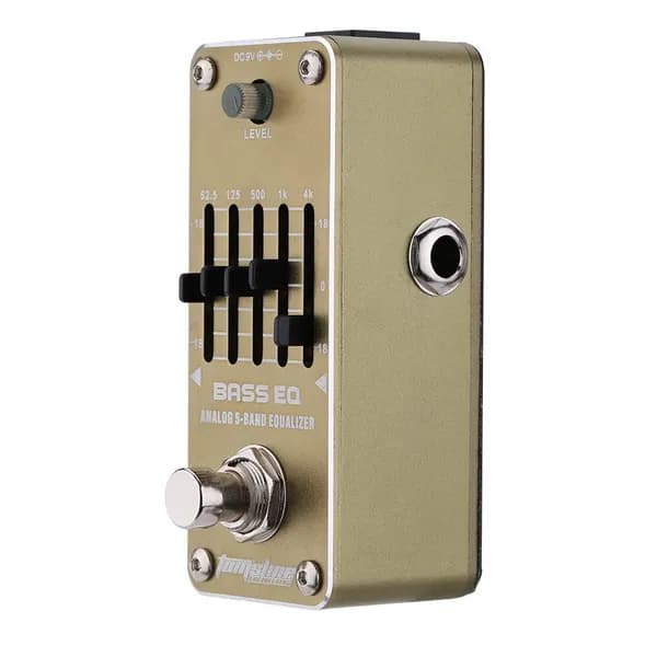 AROMA AEB-3 Bass EQ Аналоговый 5-полосный эквалайзер с эффектами для электрогитары