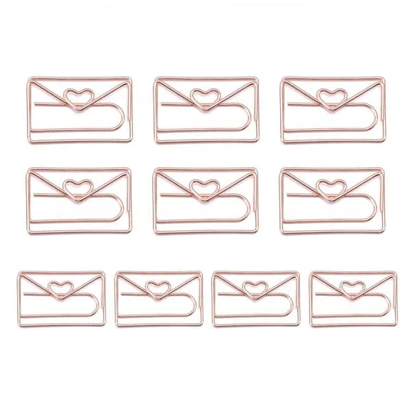 10Pcs Зажимы скоросшивателя