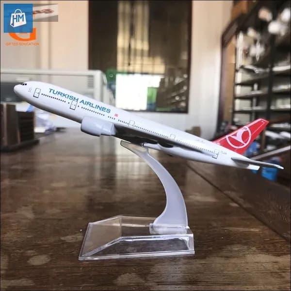 Турецкие Авиалинии Боинг 777, Металлическая Модель Самолета, Turkish Airlines B777
