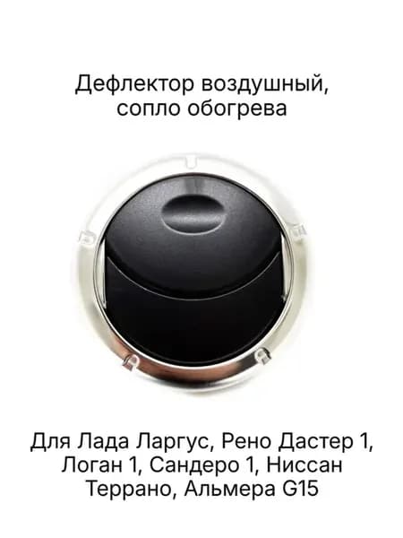 Дефлектор воздуховода сопло печки Ларгус, Логан, Дастер