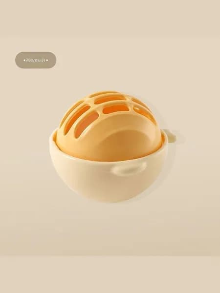 Dolphin Laundry Ball Стиральный шарик-фильтр для сбора ворса, жёлтый