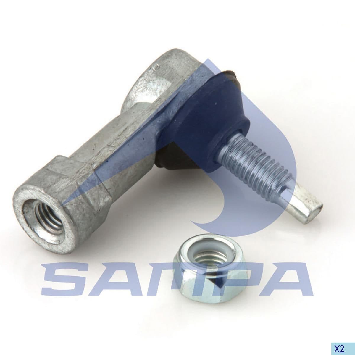Наконечник тяги КПП левый M10*1,5 Sampa 060.082