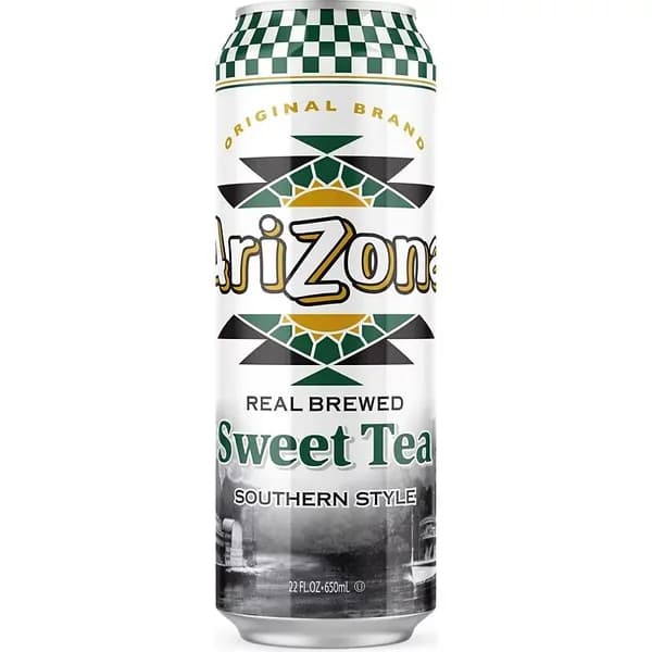 Холодный Чай Arizona Sweet Tea (Аризона Сладкий Чай). США. 0,65х6шт