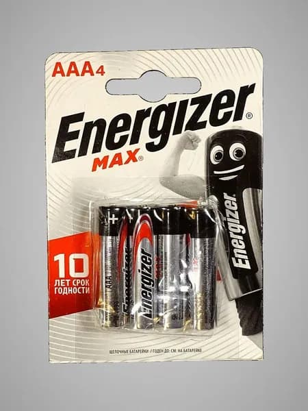 Energizer Батарейка AAA, 4 шт