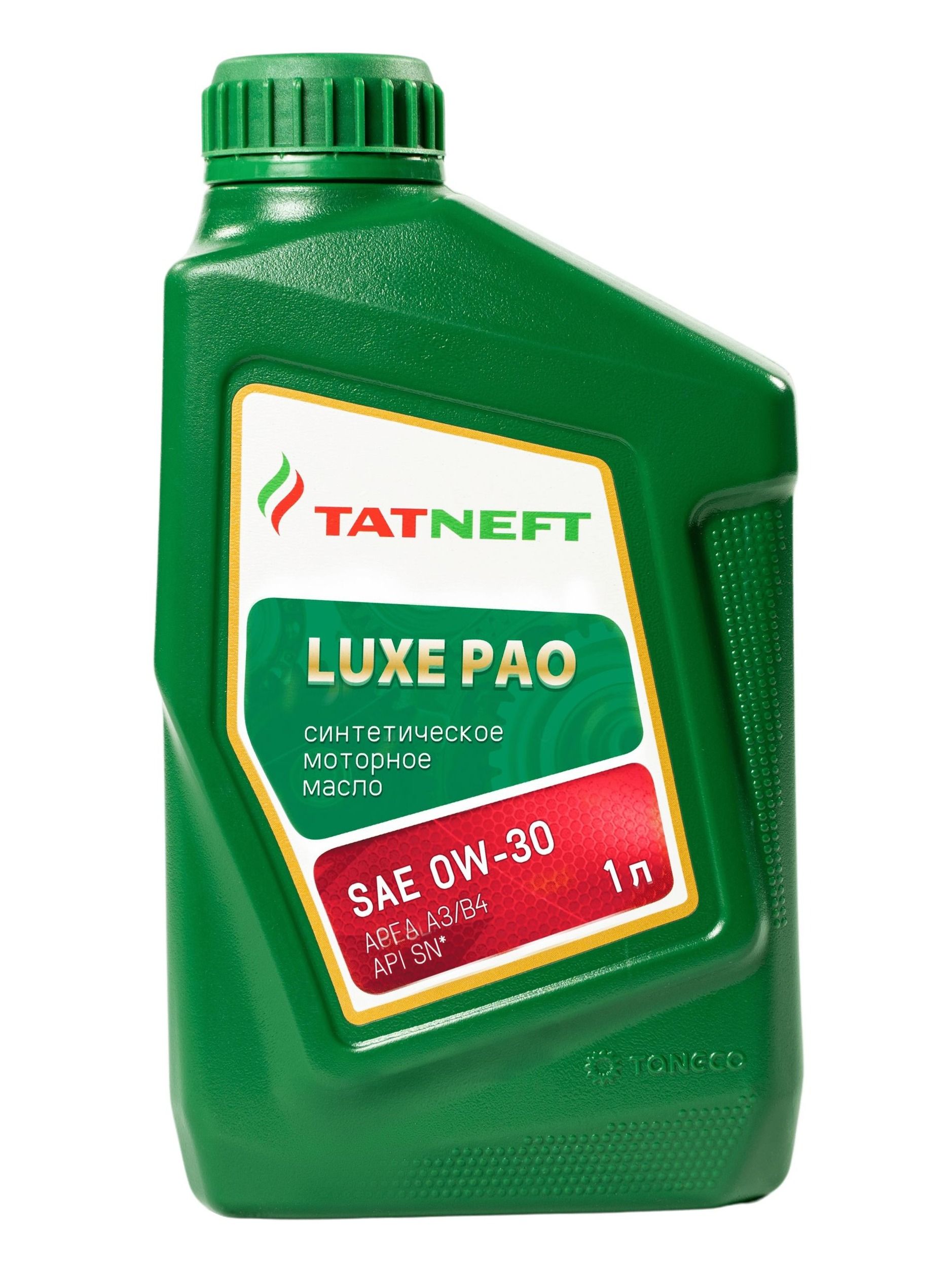 TATNEFT Luxe PAO 0W-30 Масло моторное, Синтетическое, 1 л