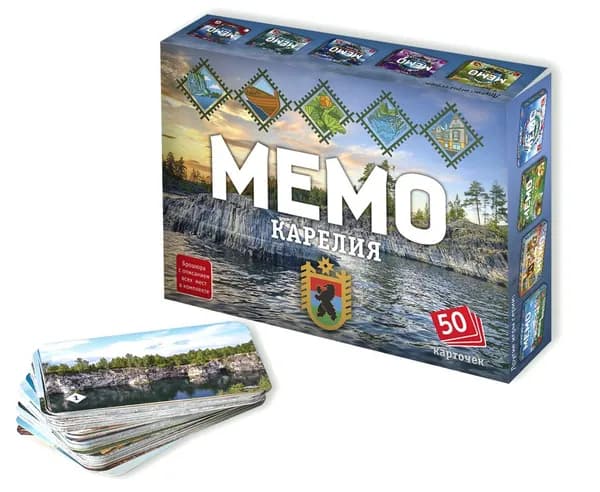 Мемо "Карелия" (50 карточек)