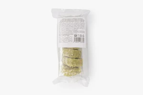 Тефтели рыбные с рисом из минтая, щуки и кальмара зам., 280 г