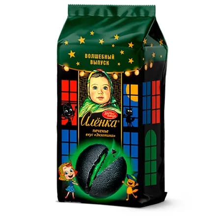 Печенье сдобное Алёнка, с начинкой со вкусом Экзотика, 120 гр