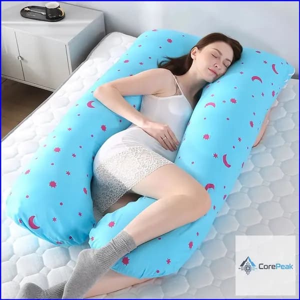 Подушка для беременных и кормящих XZ3UN2SF3LC7VA3ZY6-XLZRV2LWHI, Средняя жесткость