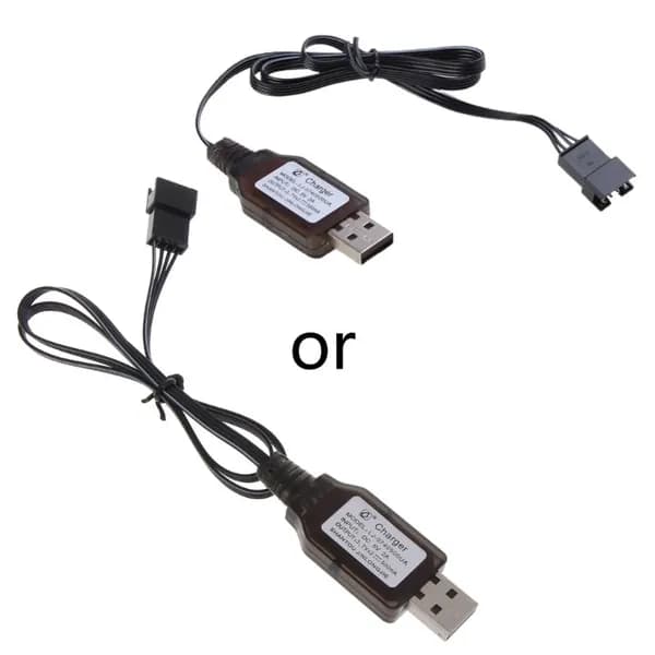 (1 шт.) USB зарядный кабель 7.4V Li-ion, SM-4P (прямой)