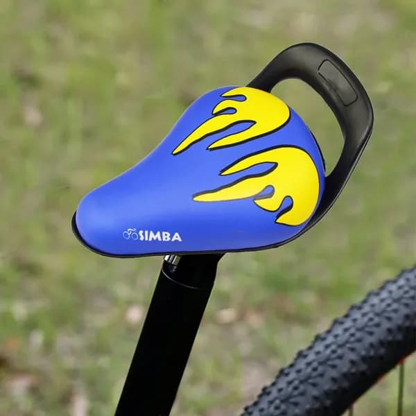 Детское велоседло с подлокотниками, водонепроницаемое и удобное, запчасти для велосипеда
