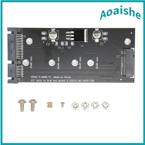 Адаптер SSD SATA, практичный, для ноутбуков и ПК