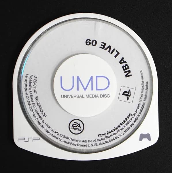 Игра NBA Live 09 PSP ENG только диск