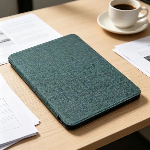Чехол для Kindle Paperwhite 12-го поколения и Colorsoft Signature Edition 2024, зелёный, с функцией автоматического пробуждения