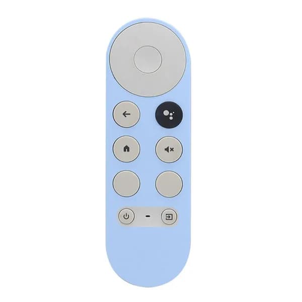 Силиконовый чехол для пульта дистанционного управления Google Chromecast 2020, небесно-голубой, 1 шт