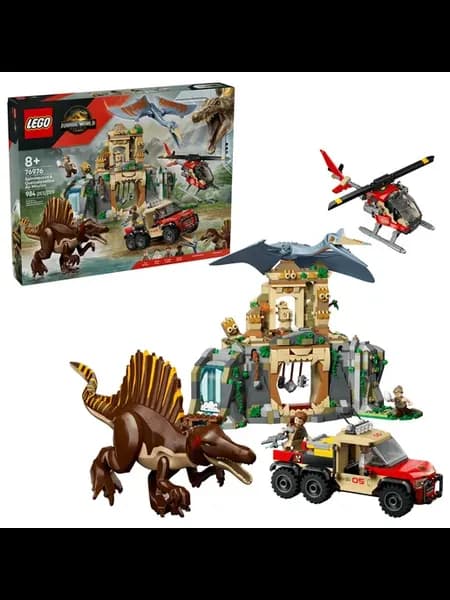 Конструктор Jurassic World 76976 Воздушная миссия Спинозавр
