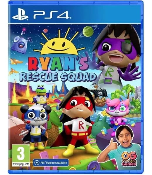 Игра Ryan's Rescue Squad (PlayStation 4, PlayStation 5, Английская версия)