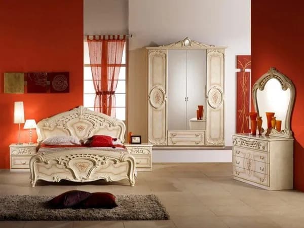 Диа мебель Комплект мебели для спальни , сп. место 140х200 см