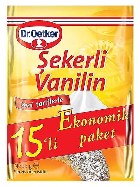 Dr. Oetker Oetker Ванилин с сахаром, 15 упаковок (1 x 15 шт.)