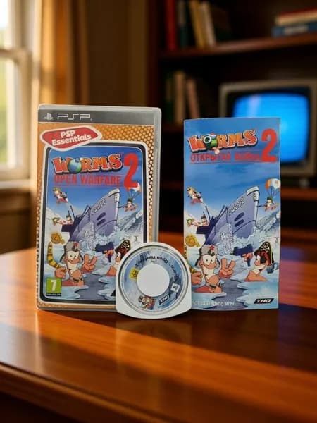 Игра для PSP Worms: Open Warfare 2 (Worms: Открытая война 2)