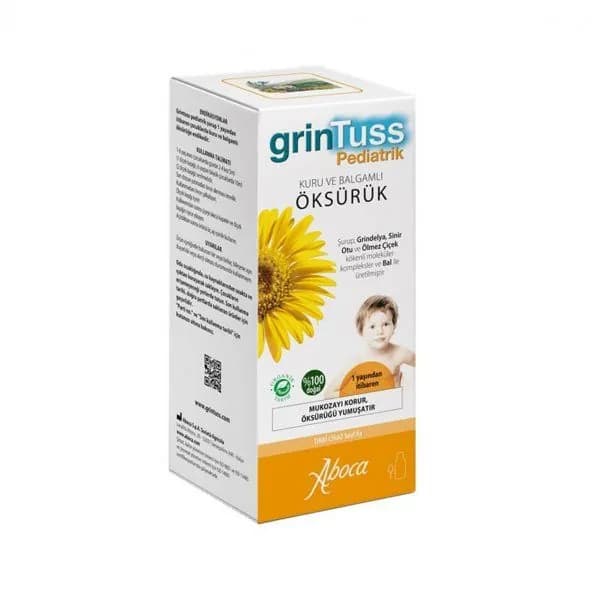 GrinTuss Педиатрический Сироп от Кашля 128 г Kids