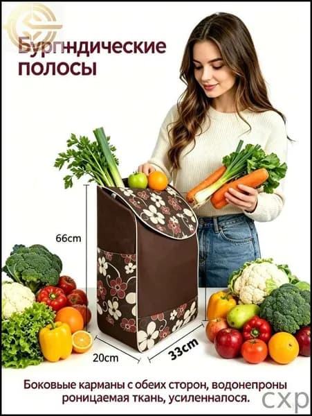 Сумка тележка