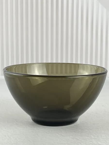 Салатник Luminarc "Амбьянте Эклипс", 350 мл, 12 см, 1 шт, дымчатый, стеклянный, для салатов, закусок, фруктов и десертов, для сервировки стола и в подарок