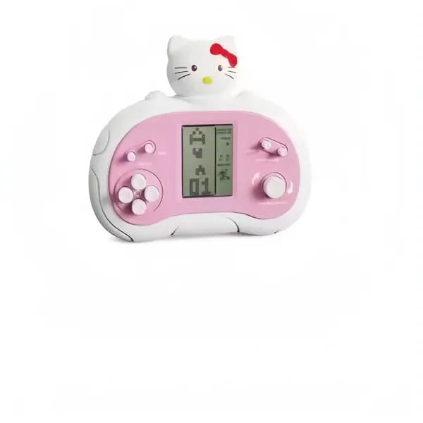 Детская игровая консоль Hello kitty, Игровая тетрис, Цифровой плеер Хелло кити