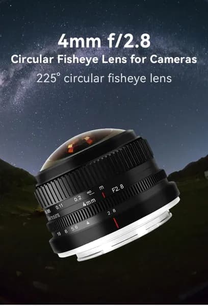 7Artisans Объектив 4mm F2.8