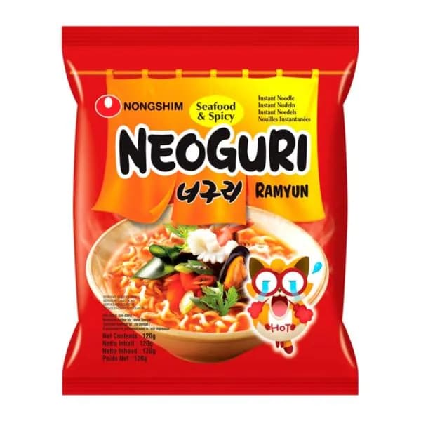 Лапша быстрого приготовления Nongshim Неогури острая 120г