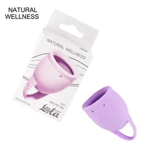 Lola Games Менструальная чаша Natural Wellness Orchid lavander 20 мл