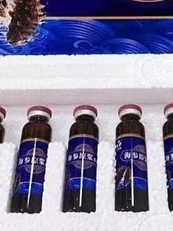 Китайский морской огурец эликсир пептида трепанга / The Sea Cucumber Protoplasmic Drinks 10 флаконов по 10 мл