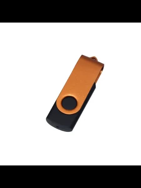USB-накопитель 4 ГБ, оранжевый, поворотный