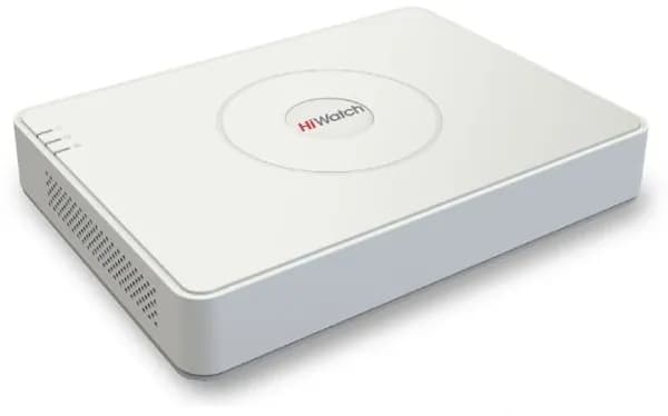 Видеорегистратор NVR (сетевой), HIWATCH 12В, до 18 ВТ, 8 каналов (DS-N208(D))