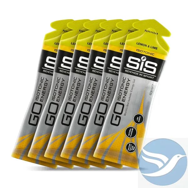 SiS, GO Isotonic Energy Gel, Гель изотонический углеводный, вкус Лимон и Лайм, 60мл, 6шт.