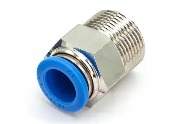 Пневмофитинг цанговый прямой с наружной резьбой PC 12-М22х1.5