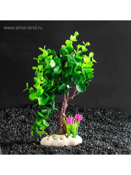 Растение искусственное аквариумное 18