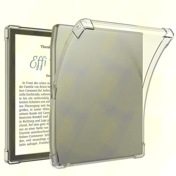 Прозрачный чехол для 7-дюймового Pocketbook 700 Era/Pocketbook Era Color e-Reader - Легкая ультратонкая прозрачная силиконовая гиб