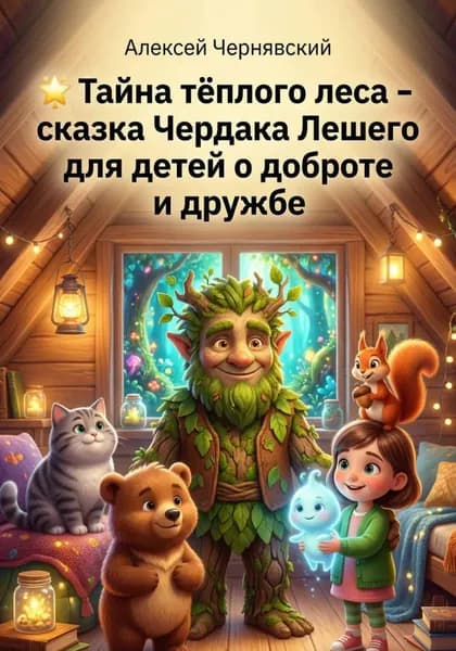 Тайна тёплого леса - сказка чердака Лешего для детей о теплоте и дружбе | Чернявский Алексей | Электронная книга