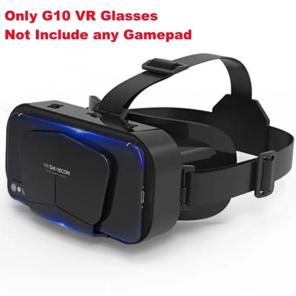 Умные VR очки, шлем виртуальной реальности, 3D линзы для крепления на голову, полное погружение в игры --- VR без геймпада (Фото 1 ваш товар)