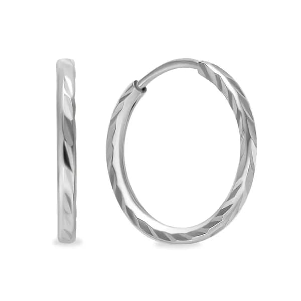 Серьги конго женские серебро 925 пробы 585GOLD