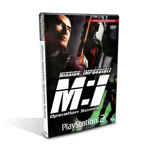 Игра для PS2 M:I (Mission: Impossible) Operation Surma, Paradigm Entertainment Atari, стелс экшен шпионский боевик, русская версия, 1DVD